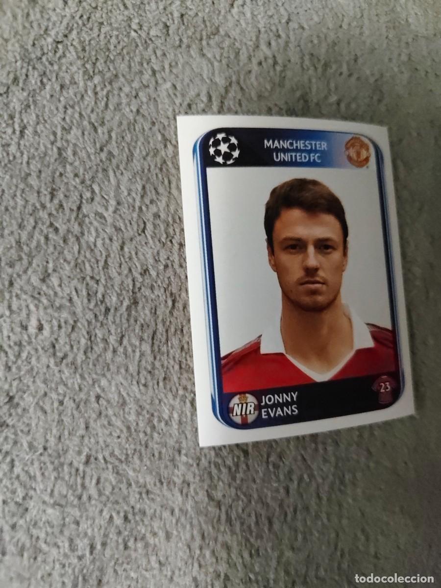 Cromos de f&uacute;tbol: 147 CHAMPIONS LEAGUE 10 11 PANINI JONNY EVANS MANCHESTER UNITED FC 2010 2011 UCL AAS