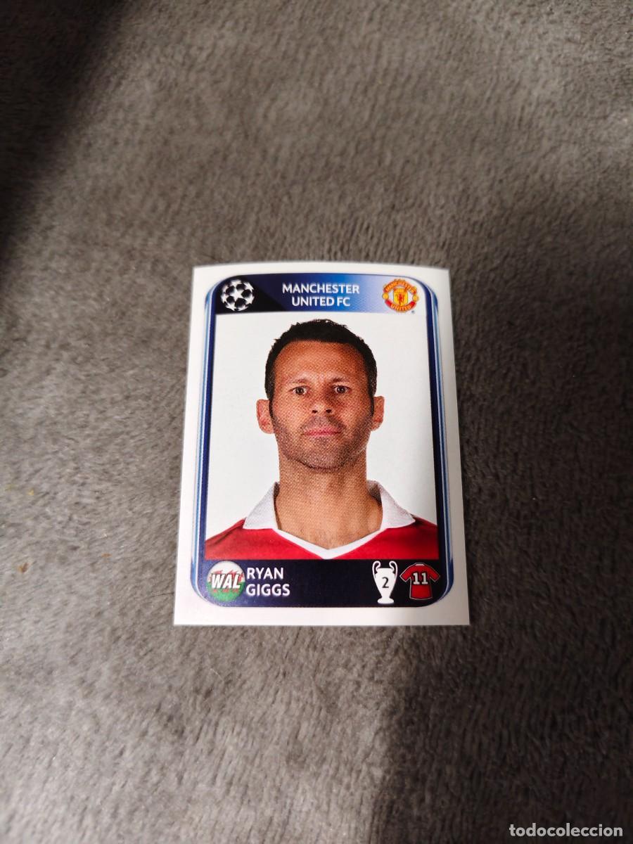 Cromos de f&uacute;tbol: 149 CHAMPIONS LEAGUE 10 11 PANINI RYAN GIGGS MANCHESTER UNITED FC 2010 2011 UCL AAS