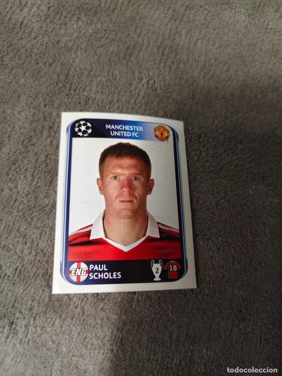 Cromos de f&uacute;tbol: 150 CHAMPIONS LEAGUE 10 11 PANINI PAUL SCHOLES MANCHESTER UNITED FC 2010 2011 UCL AAS