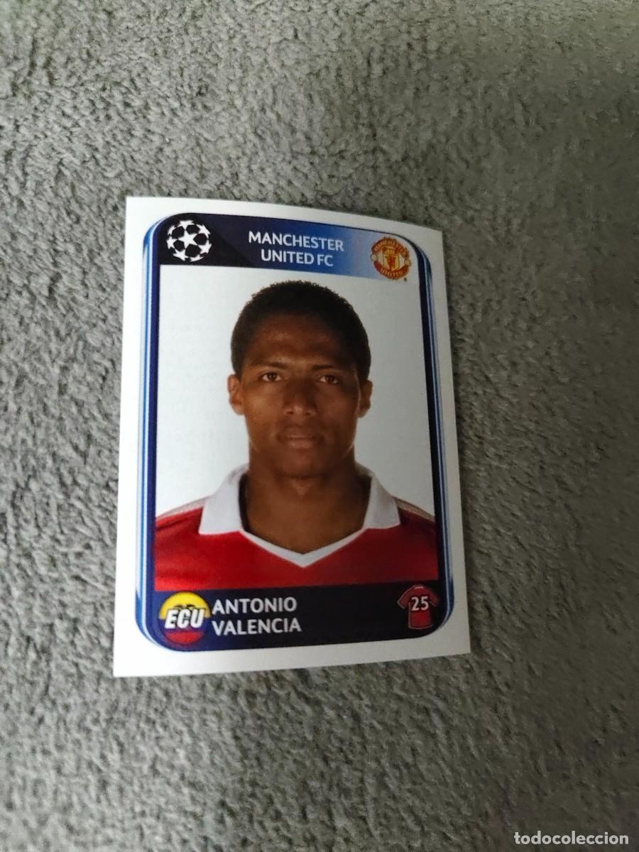 Cromos de f&uacute;tbol: 153 CHAMPIONS LEAGUE 10 11 PANINI ANTONIO VALENCIA MANCHESTER UNITED FC 2010 2011 UCL AAS