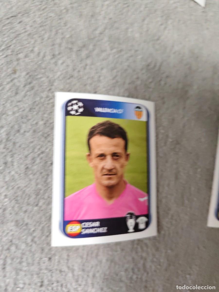 Cromos de f&uacute;tbol: 159 CHAMPIONS LEAGUE 10 11 PANINI CESAR SANCHEZ VALENCIA CF 2010 2011 UCL AAS