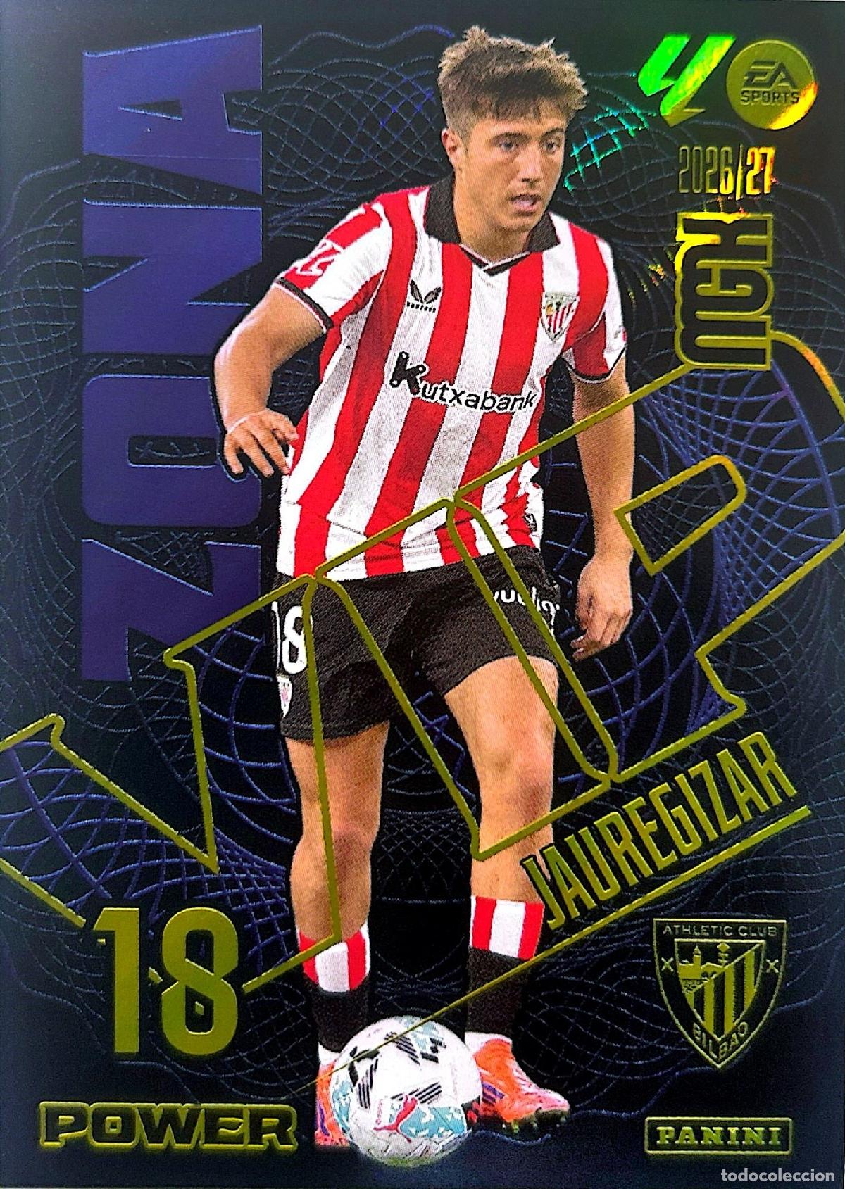 Cromos de f&uacute;tbol: Cromo Jauregizar Athletic Club Panini Megacracks Liga 2026-2027