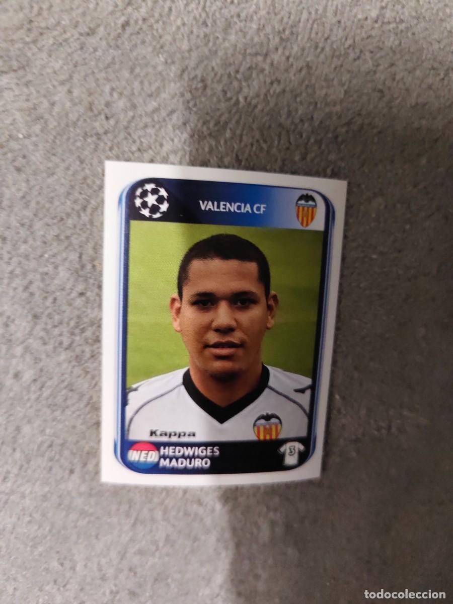 Cromos de f&uacute;tbol: 162 CHAMPIONS LEAGUE 10 11 PANINI HEDWIGES MADURO VALENCIA CF 2010 2011 UCL AAS