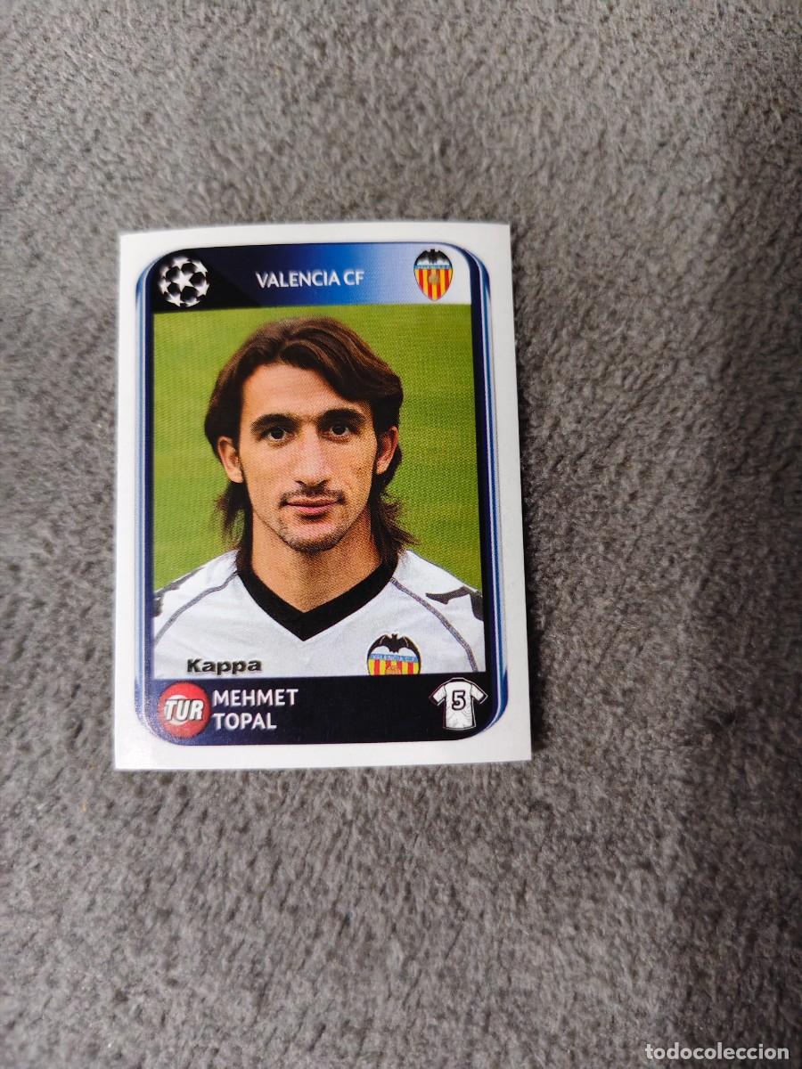 Cromos de f&uacute;tbol: 168 CHAMPIONS LEAGUE 10 11 PANINI MEHMET TOPAL VALENCIA CF 2010 2011 UCL AAS