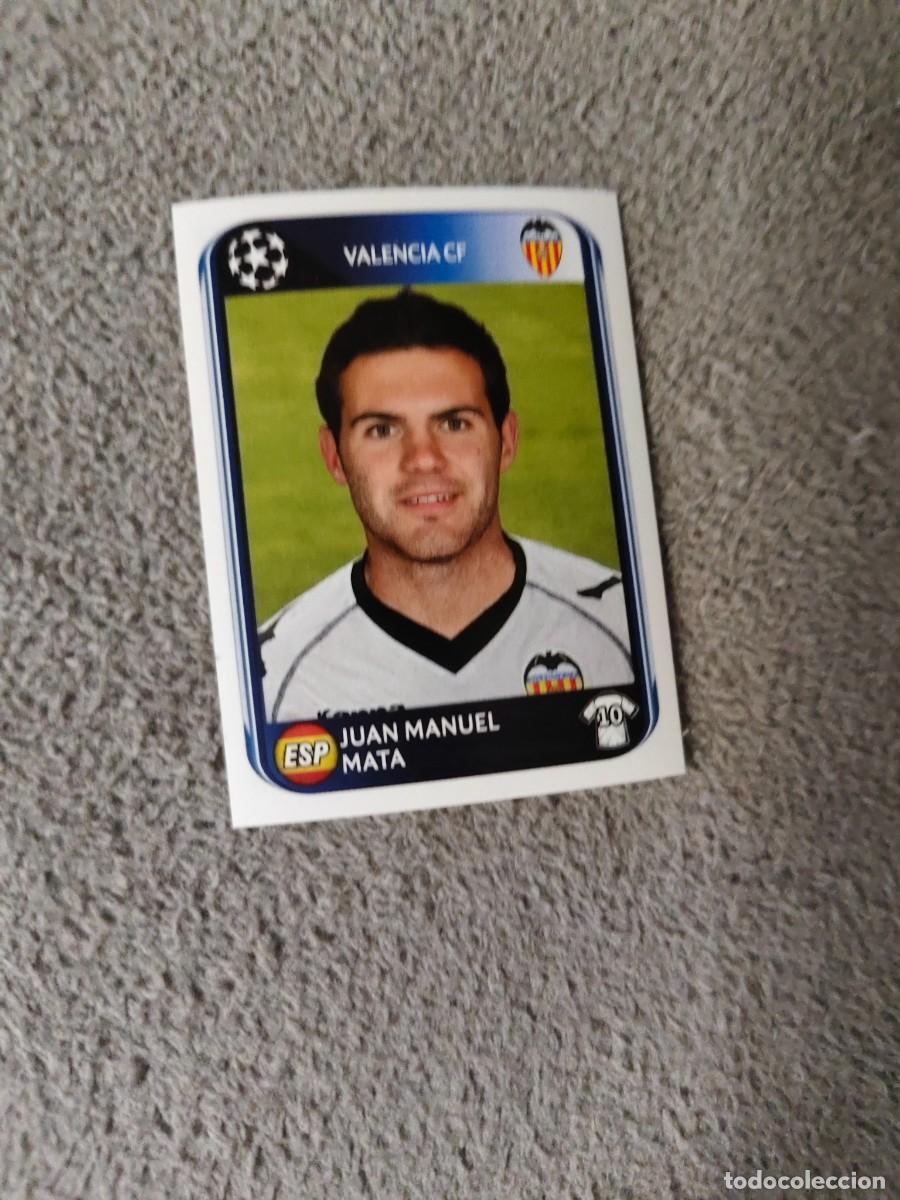 Fu&szlig;ball-Sticker: 170 CHAMPIONS LEAGUE 10 11 PANINI JUAN MATA VALENCIA CF 2010 2011 UCL AAS