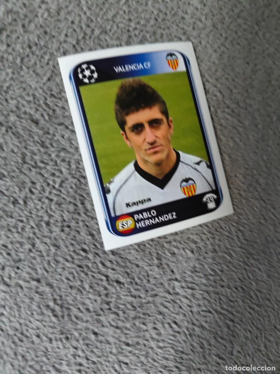 Fu&szlig;ball-Sticker: 171 CHAMPIONS LEAGUE 10 11 PANINI PABLO HERNANDEZ VALENCIA CF 2010 2011 UCL AAS