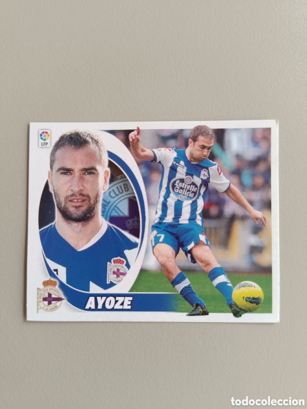 Cromos de Futebol: Cromo Liga Este 2012-2013 12-13 Ayoze Deportivo n&deg; 7
