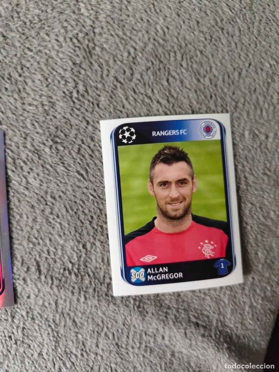 Cromos de Futebol: 176 CHAMPIONS LEAGUE 10 11 PANINI ALLAN MCGREGOR RANGERS FC 2010 2011 UCL AAS