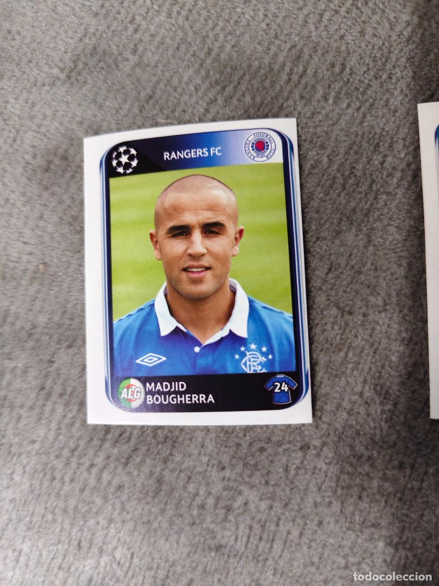 Cromos de Futebol: 177 CHAMPIONS LEAGUE 10 11 PANINI MADJID BOUGHERRA RANGERS FC 2010 2011 UCL AAS