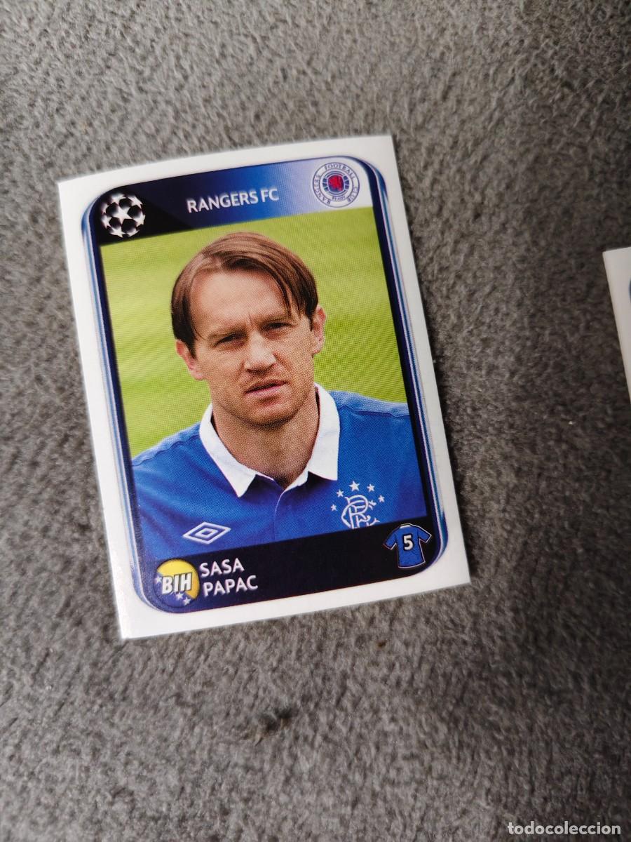 Cromos de f&uacute;tbol: 179 CHAMPIONS LEAGUE 10 11 PANINI SASA PAPAC RANGERS FC 2010 2011 UCL AAS