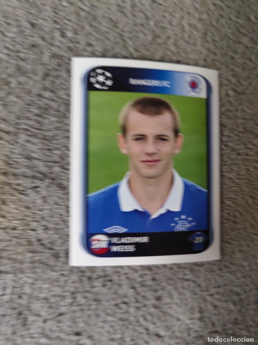 Cromos de f&uacute;tbol: 182 CHAMPIONS LEAGUE 10 11 PANINI VLADIMIR WEISS RANGERS FC 2010 2011 UCL AAS