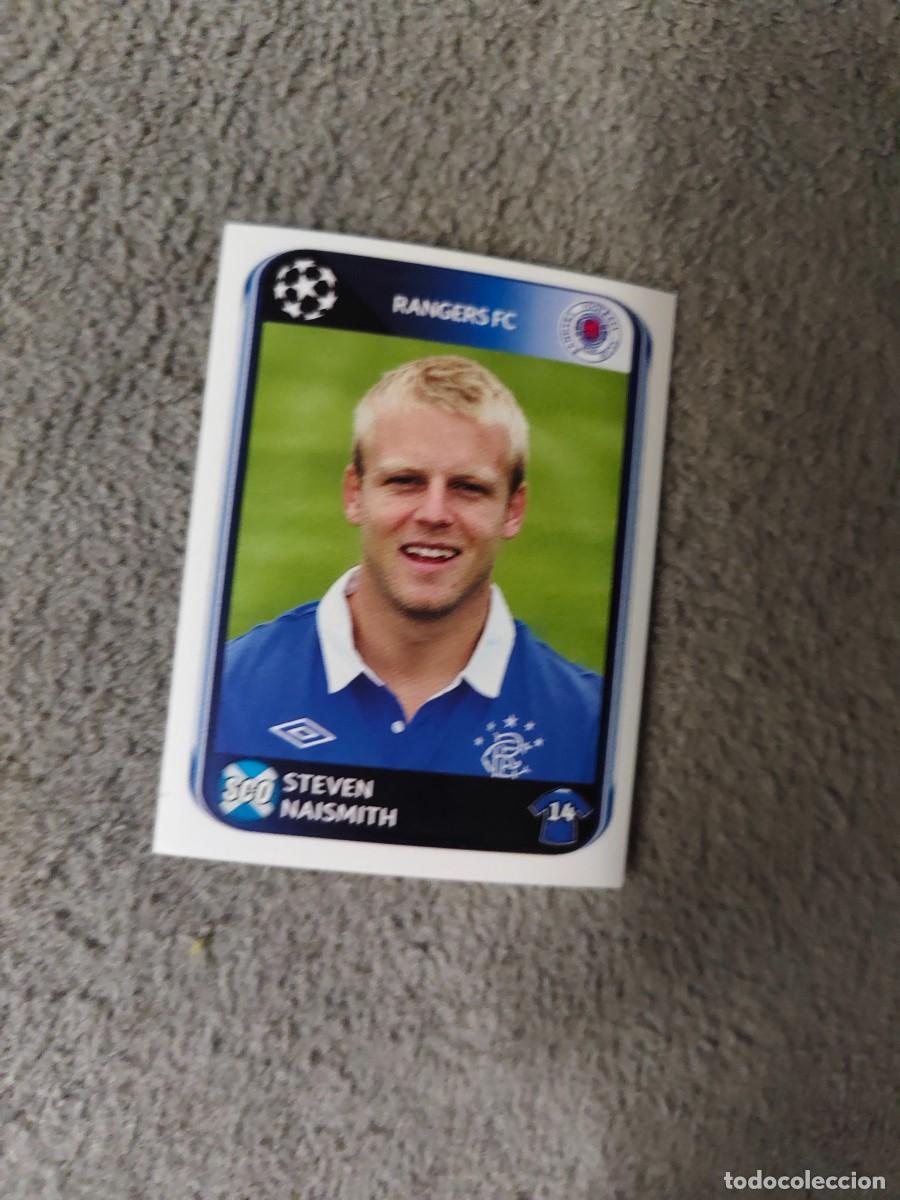 Cartes &agrave; collectionner de Football: 187 CHAMPIONS LEAGUE 10 11 PANINI STEVEN NAISMITH RANGERS FC 2010 2011 UCL AAS