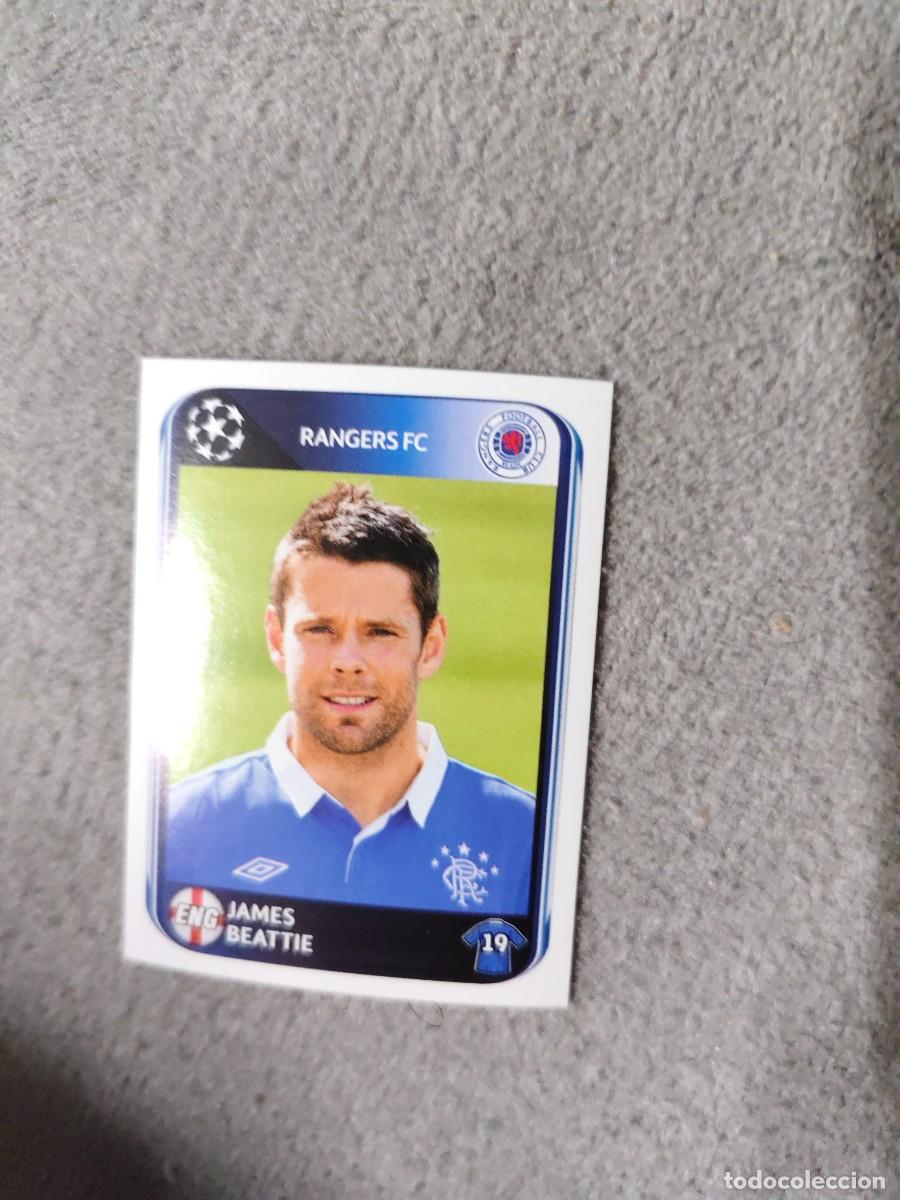 Cartes &agrave; collectionner de Football: 190 CHAMPIONS LEAGUE 10 11 PANINI JAMES BEATTIE RANGERS FC 2010 2011 UCL AAS