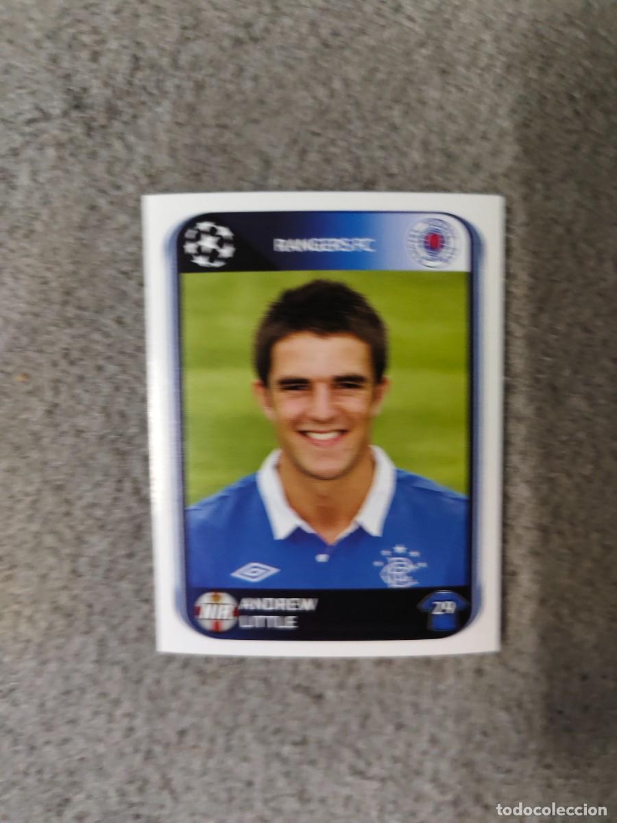 Cartes &agrave; collectionner de Football: 191 CHAMPIONS LEAGUE 10 11 PANINI ANDREW LITTLE RANGERS FC 2010 2011 UCL AAS