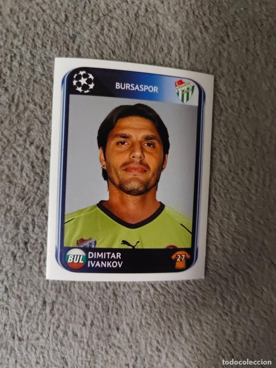 Cartes &agrave; collectionner de Football: 193 CHAMPIONS LEAGUE 10 11 PANINI DIMITAR IVANKOV BURSASPOR 2010 2011 UCL AAS