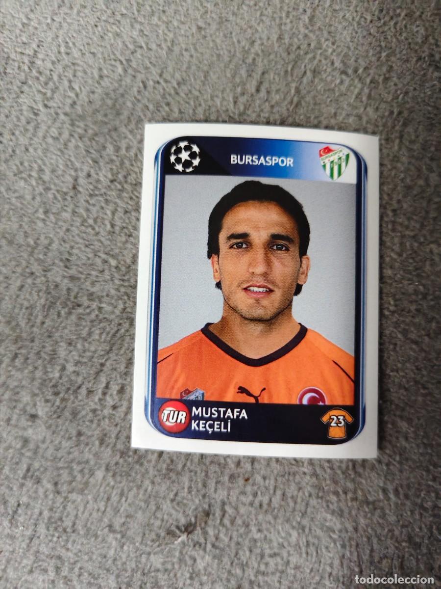 Cartes &agrave; collectionner de Football: 197 CHAMPIONS LEAGUE 10 11 PANINI MUSTAFA KE&Ccedil;ELI BURSASPOR 2010 2011 UCL AAS