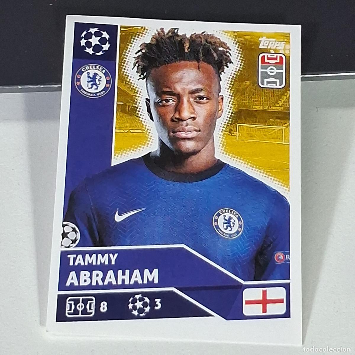 Cartes &agrave; collectionner de Football: A41 CHE18 18 TAMMY ABRAHAM CHELSEA UEFA CHAMPIONS LEAGUE STICKER 2020 2021 20 21 TOPPS