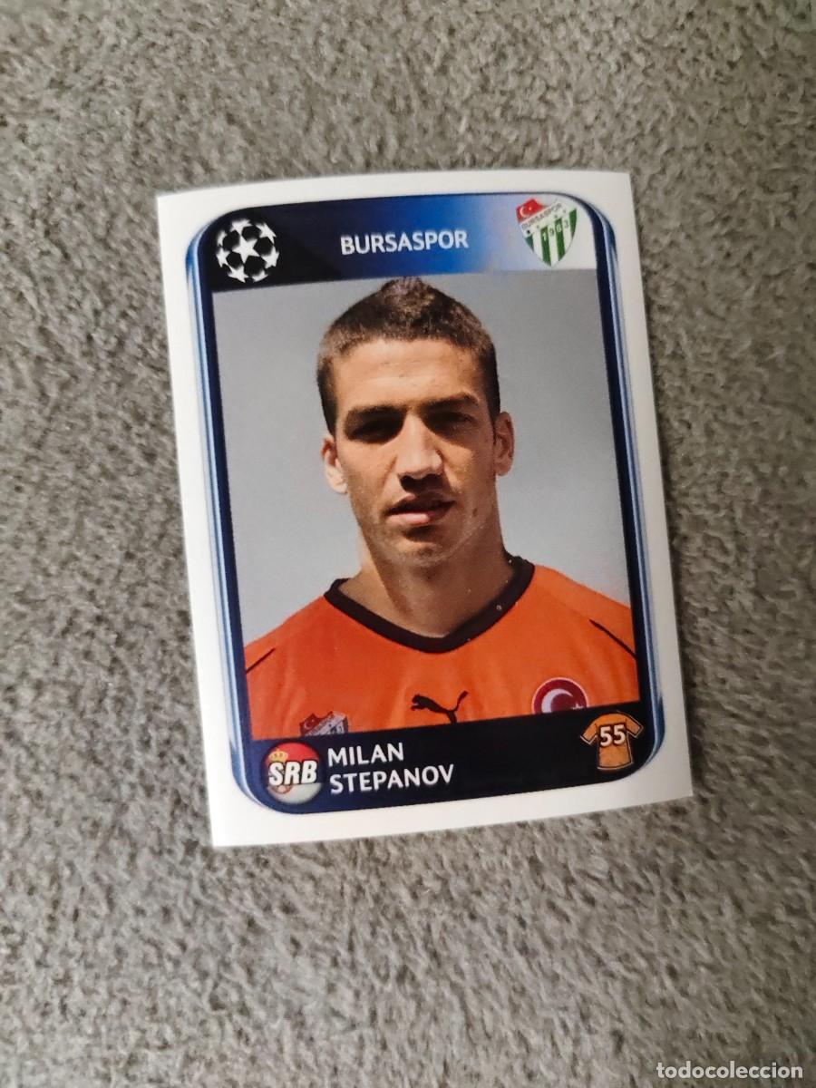 Cartes &agrave; collectionner de Football: 198 CHAMPIONS LEAGUE 10 11 PANINI MILAN STEPANOV BURSASPOR 2010 2011 UCL AAS