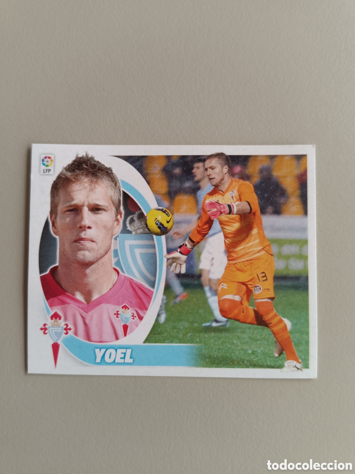 Cartes &agrave; collectionner de Football: Cromo Liga Este 2012-2013 12-13 Yoel Celta n&deg; 2A