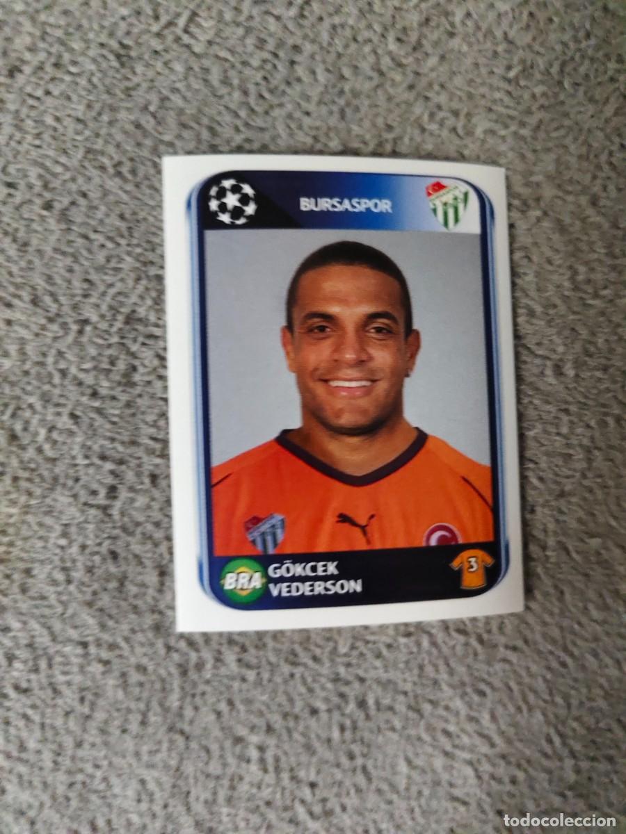 Cartes &agrave; collectionner de Football: 199 CHAMPIONS LEAGUE 10 11 PANINI G&Ouml;KCEK VEDERSON BURSASPOR 2010 2011 UCL AAS