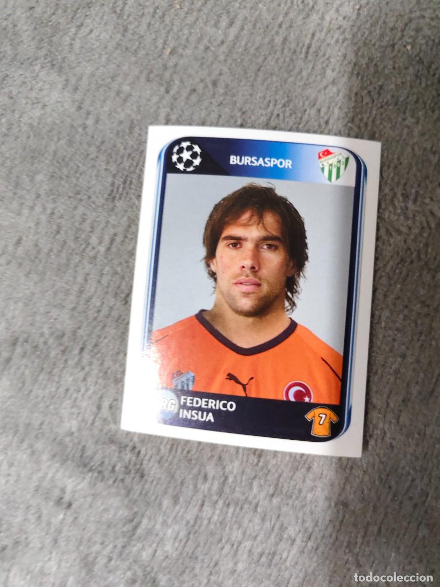 Cartes &agrave; collectionner de Football: 201 CHAMPIONS LEAGUE 10 11 PANINI FEDERICO INSUA BURSASPOR 2010 2011 UCL AAS