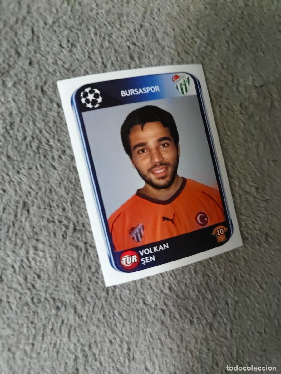 Cromos de f&uacute;tbol: 205 CHAMPIONS LEAGUE 10 11 PANINI VOLKAN SEN BURSASPOR 2010 2011 UCL AAS