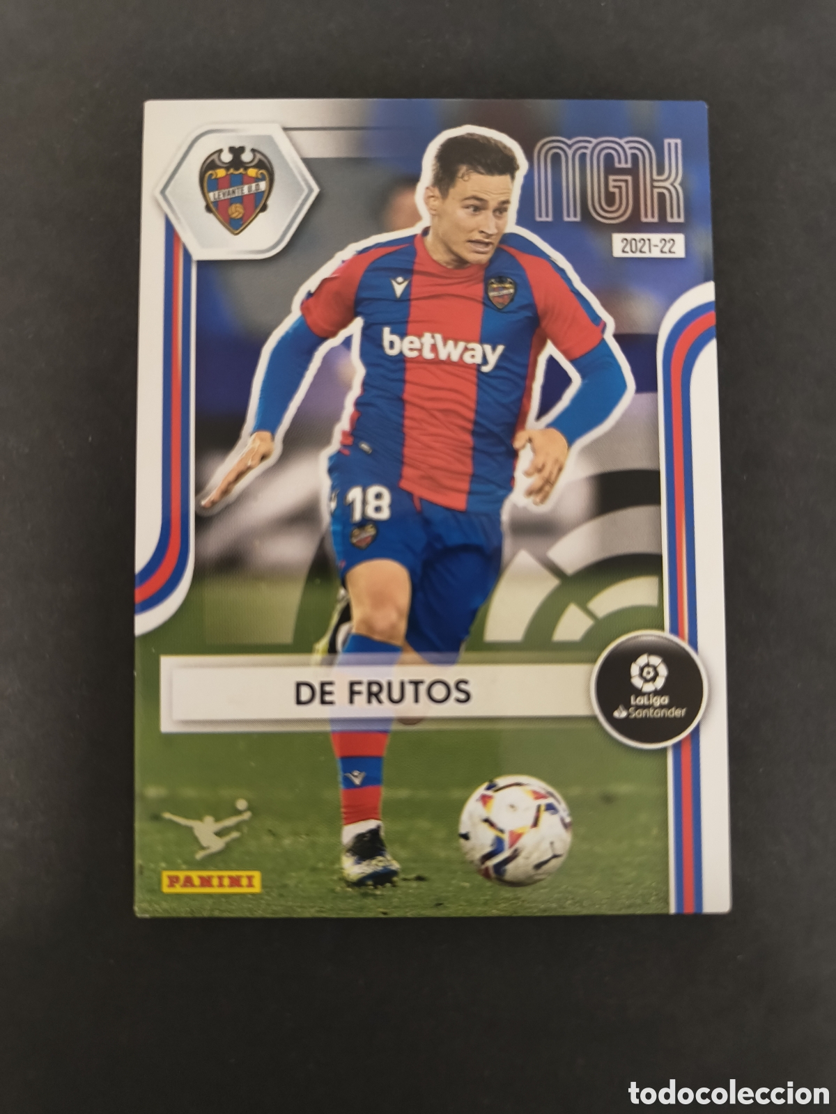 Cromos de f&uacute;tbol: Megacracks 2021/22 213 De Frutos Levante
