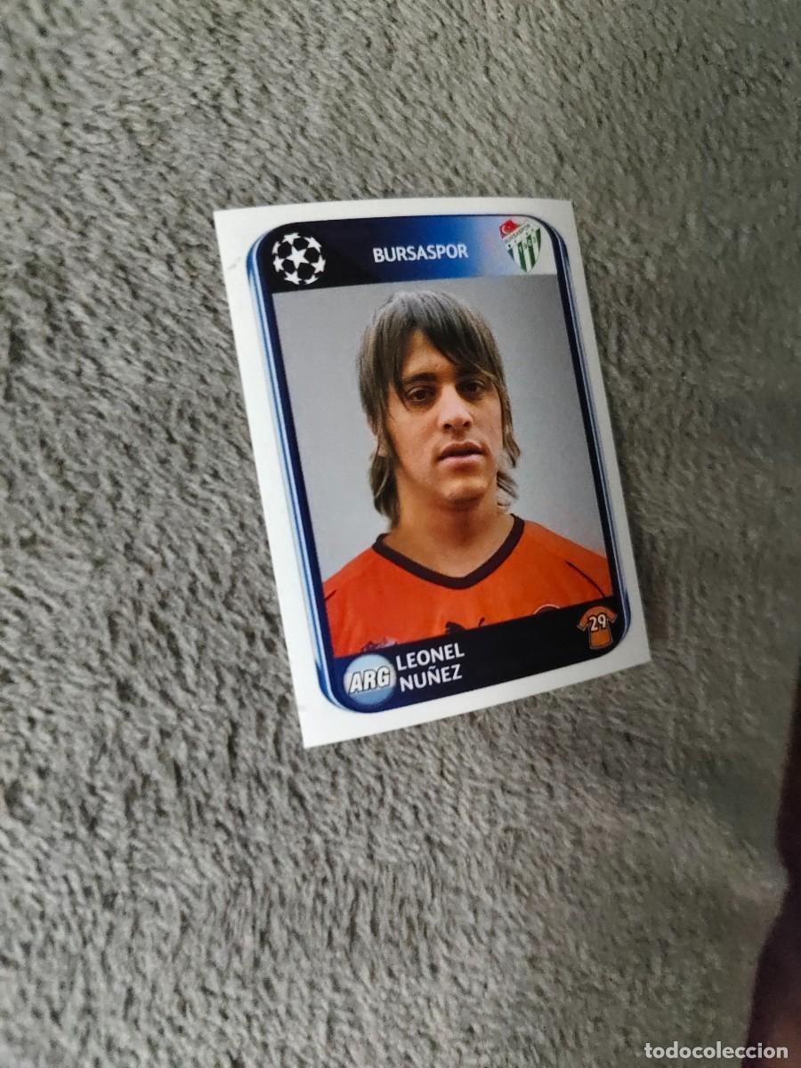 Cromos de f&uacute;tbol: 206 CHAMPIONS LEAGUE 10 11 PANINI LEONEL NU&Ntilde;EZ BURSASPOR 2010 2011 UCL AAS