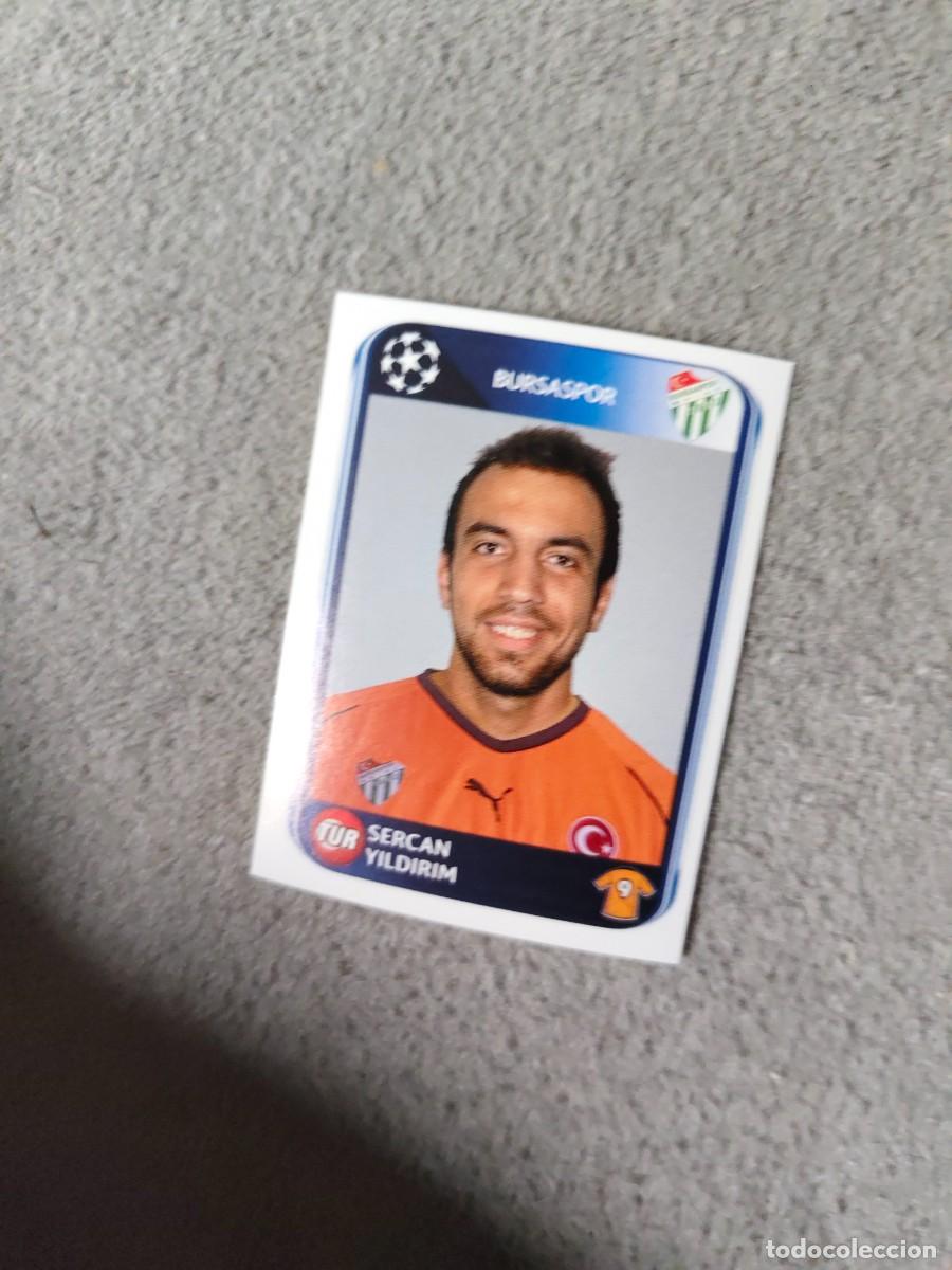 Cromos de f&uacute;tbol: 207 CHAMPIONS LEAGUE 10 11 PANINI SERCAN YILDIRIM BURSASPOR 2010 2011 UCL AAS