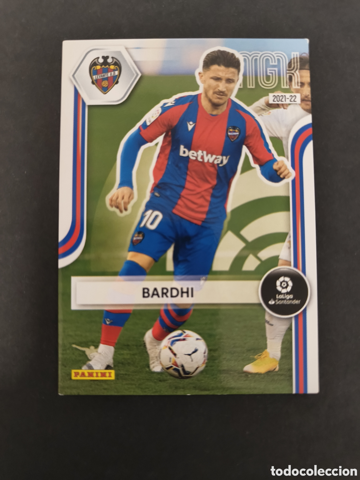 Cromos de f&uacute;tbol: Megacracks 2021/22 211 Bardhi Levante