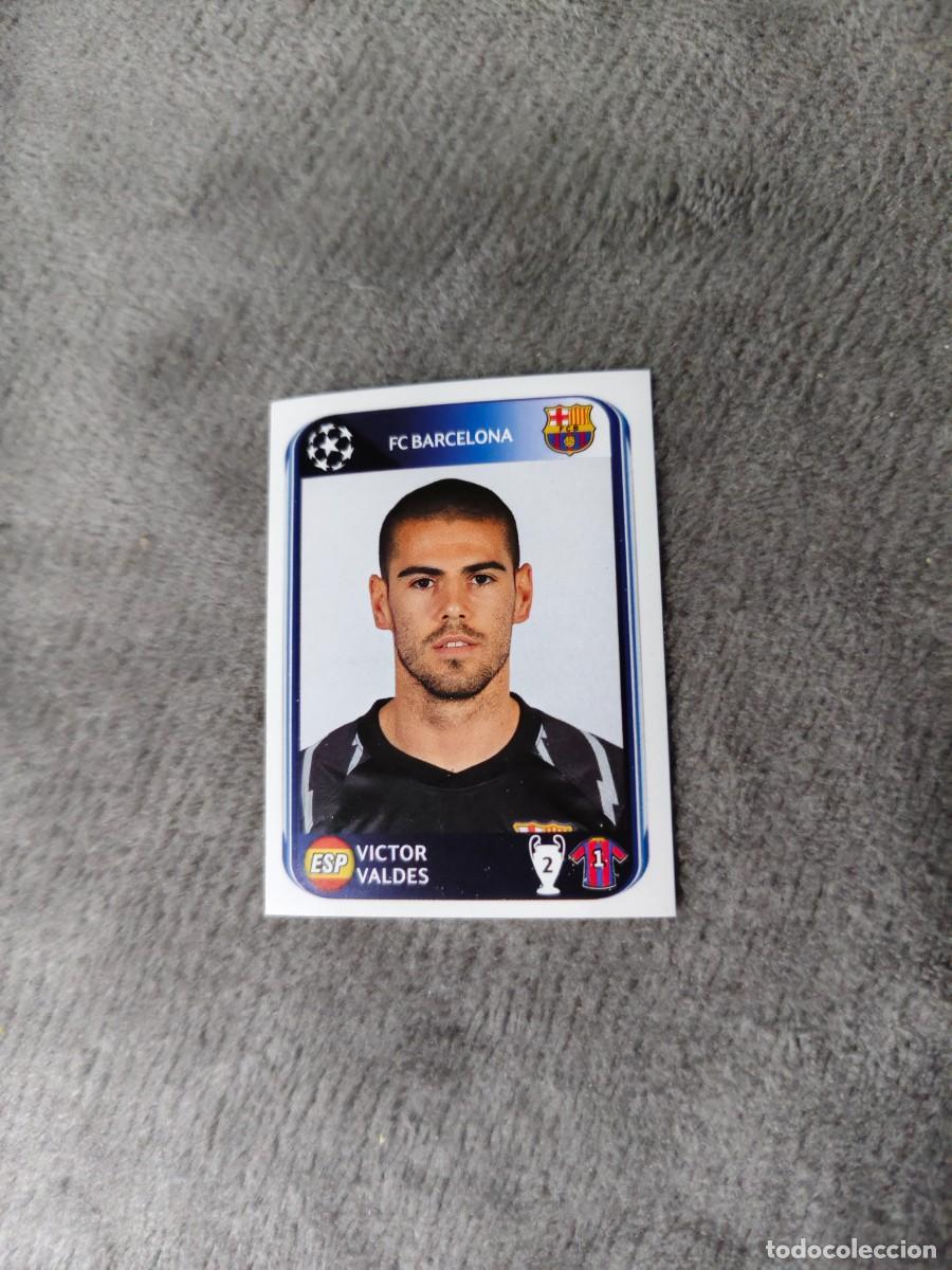Cromos de f&uacute;tbol: 210 CHAMPIONS LEAGUE 10 11 PANINI VICTOR VALDES BARCELONA 2010 2011 UCL AAS