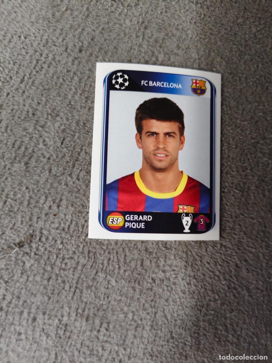 Cromos de f&uacute;tbol: 212 CHAMPIONS LEAGUE 10 11 PANINI GERARD PIQUE BARCELONA 2010 2011 UCL AAS