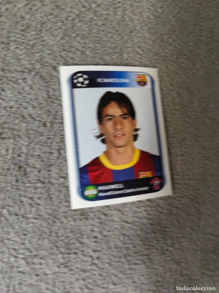 Cromos de f&uacute;tbol: 214 CHAMPIONS LEAGUE 10 11 PANINI MAXWELL BARCELONA 2010 2011 UCL AAS