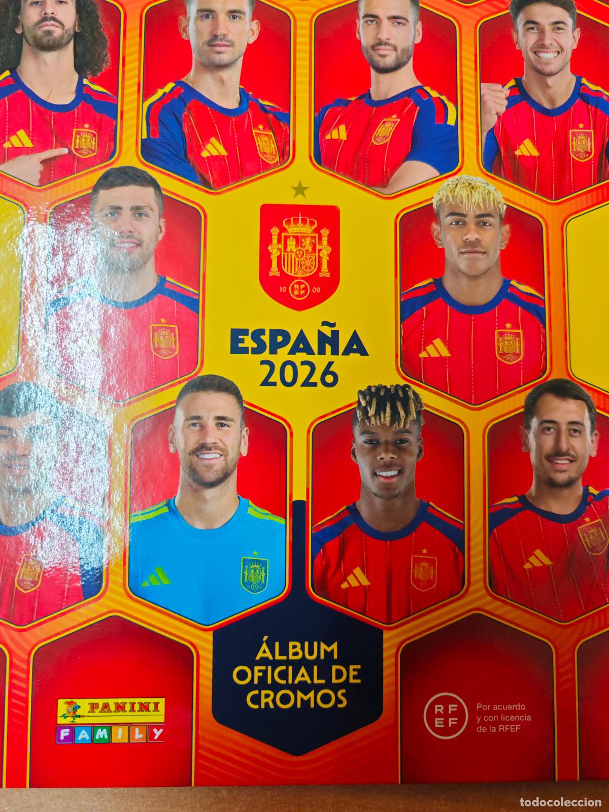 Cromos de f&uacute;tbol: PIDE TUS FALTAS *ESPA&Ntilde;A 2026 CARREFOUR * NUNCA PEGADOS