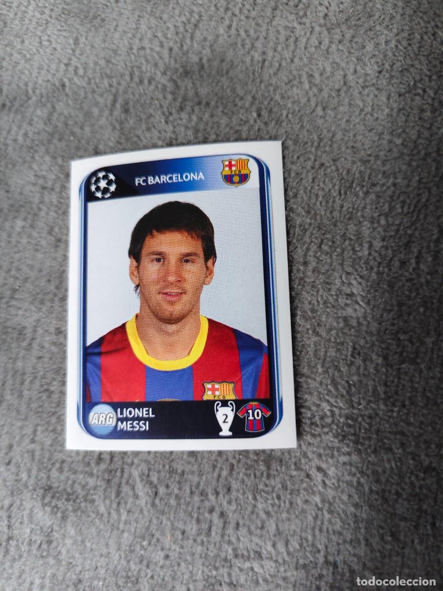 Cromos de f&uacute;tbol: 224 CHAMPIONS LEAGUE 10 11 PANINI LIONEL MESSI BARCELONA 2010 2011 UCL AAS