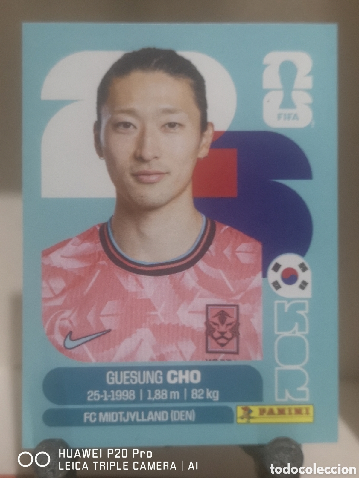 Cromos de f&uacute;tbol: FIFA WORLD CUP MUNDIAL 2026 GUESUNG CHO - KOR 17