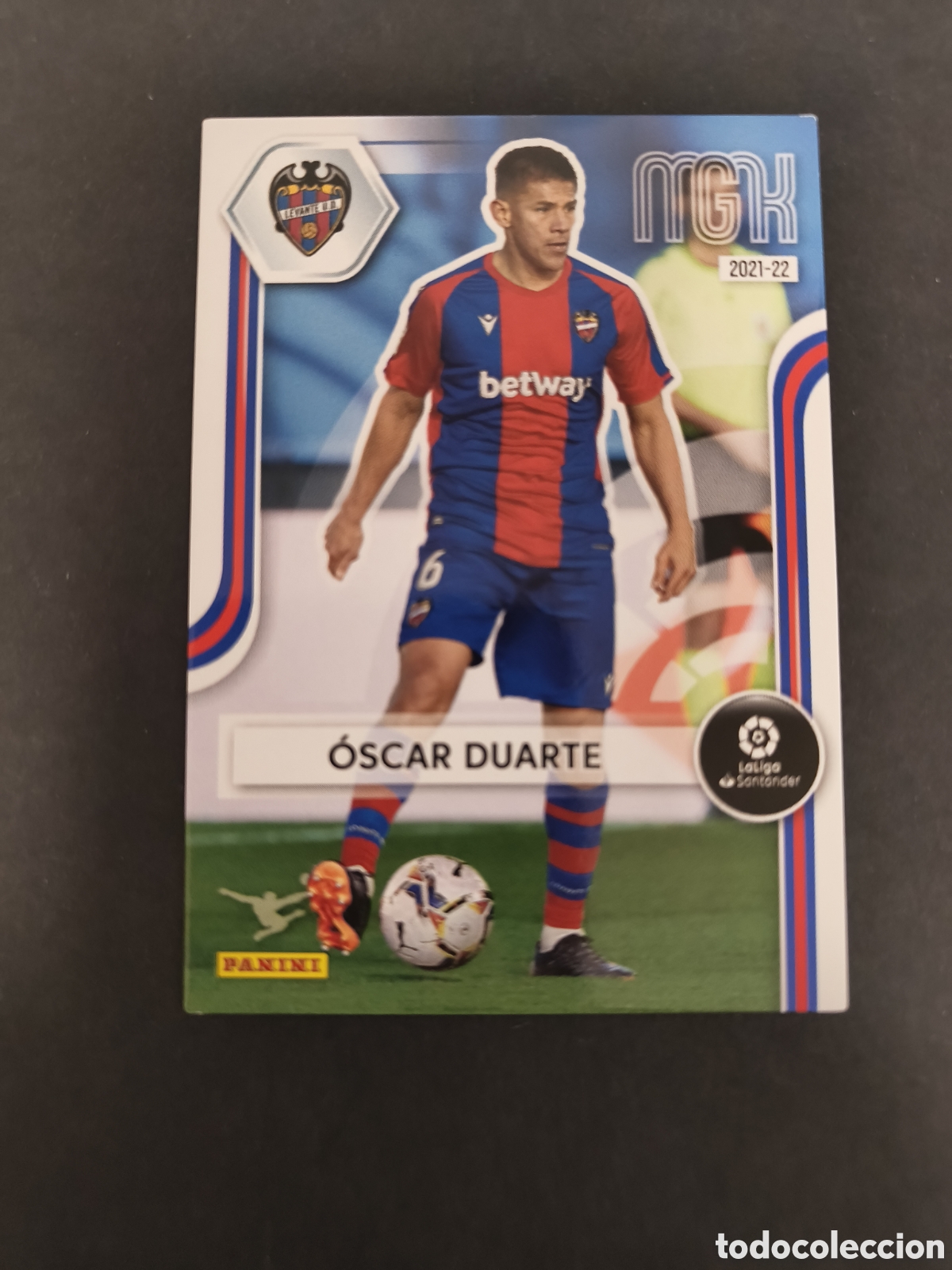 Cromos de f&uacute;tbol: Megacracks 2021/22 204 Oscar Duarte Levante