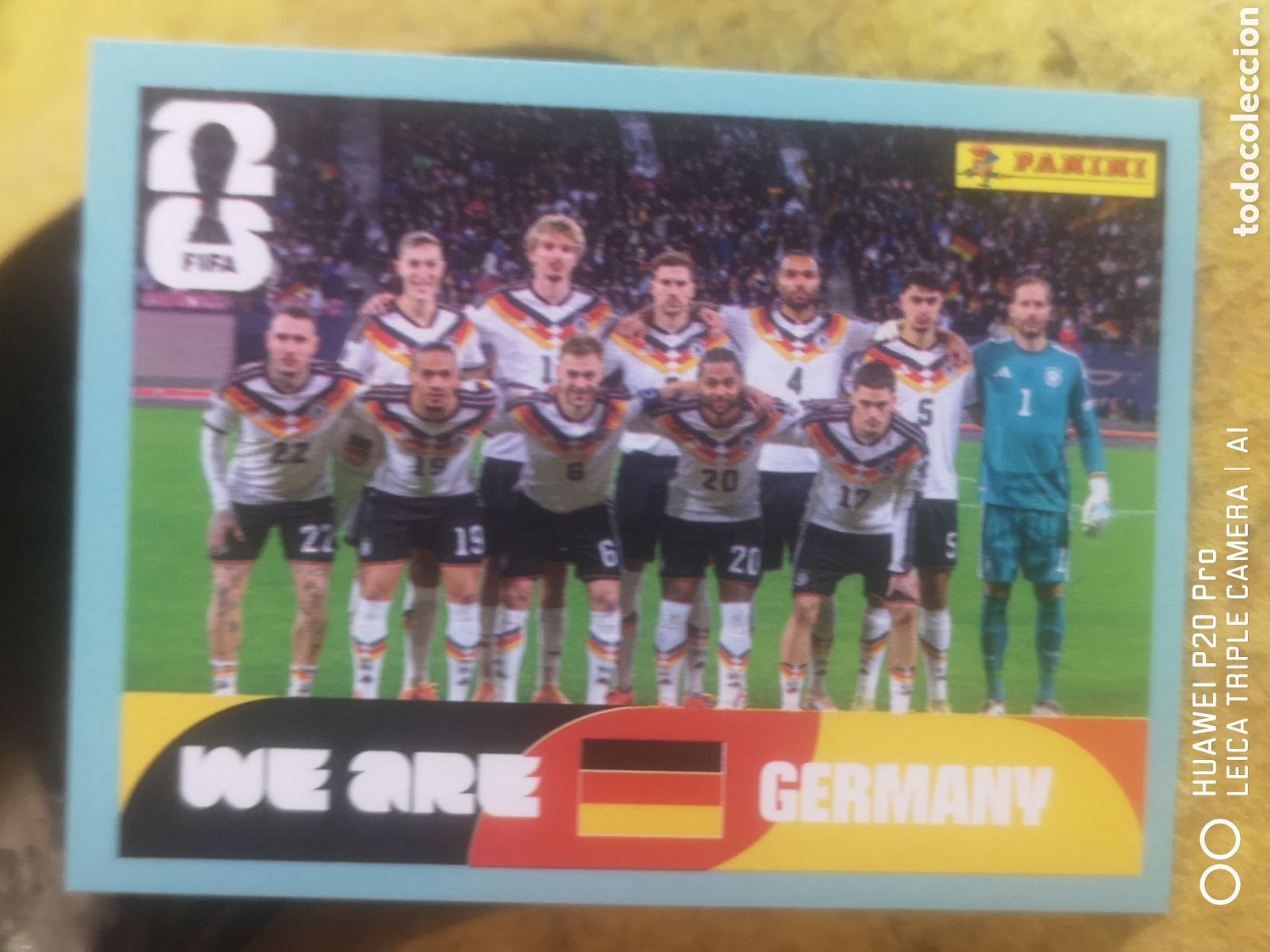 Cromos de f&uacute;tbol: FIFA WORLD CUP MUNDIAL 2026 ALINEACI&Oacute;N ALEMANIA - GER 13