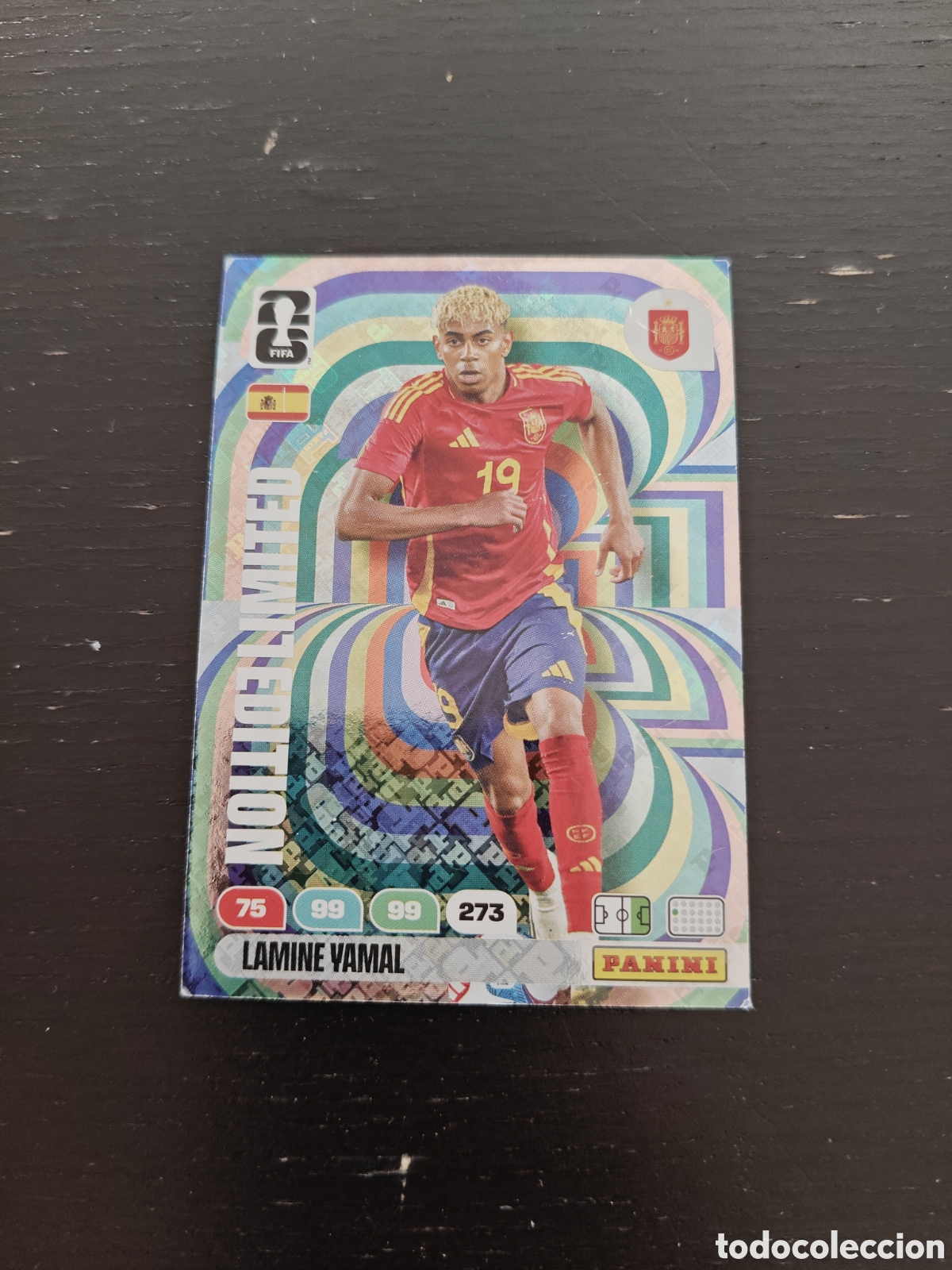 Cromos de f&uacute;tbol: Lamine Yamal Card Fifa World Cup 2026