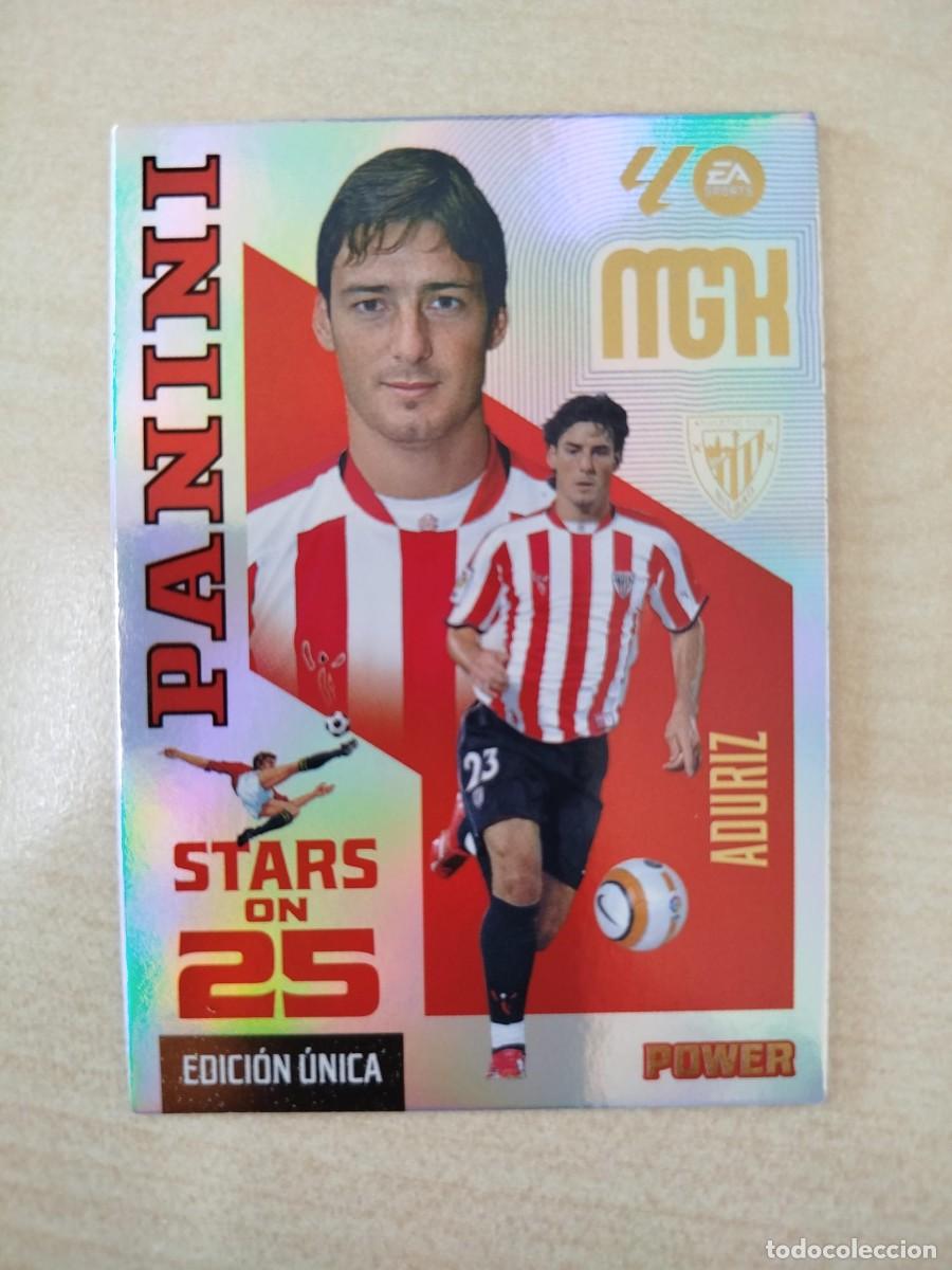 Cromos de f&uacute;tbol: 433P ADURIZ ATHLETIC BILBAO 26 27 PANINI MEGACRACKS STARS ON 25 POWER BOX PREMIUM 25 ANIVERSARIO MGK