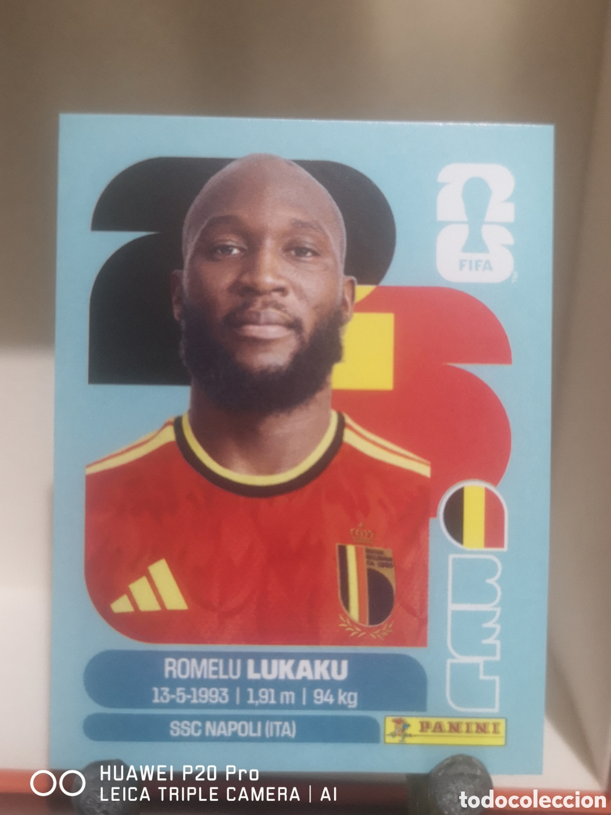 Cromos de f&uacute;tbol: FIFA WORLD CUP MUNDIAL 2026 ROMELU LUKAKU - BEL 20