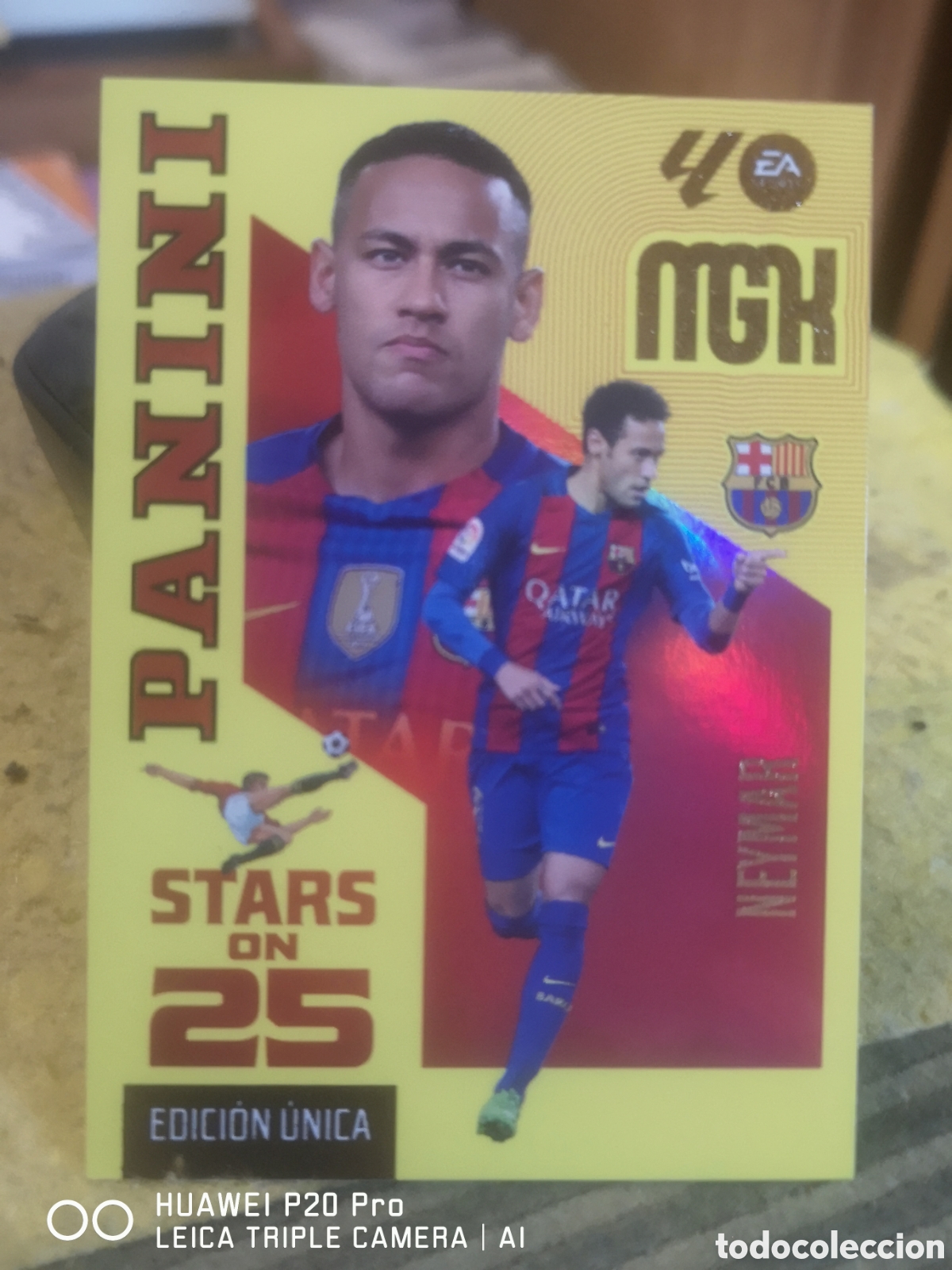 Cromos de f&uacute;tbol: MEGACRACKS 2026 27 STARS ON 25 EDICI&Oacute;N &Uacute;NICA 446 NEYMAR - BARCELONA 2026 2027