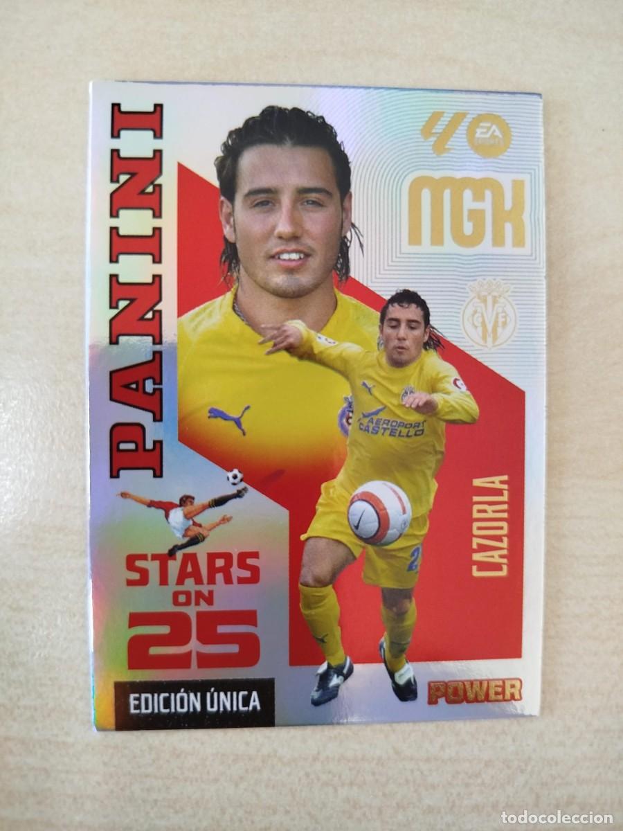 Figurine di Calcio: #438P CAZORLA VILLARREAL CF 26 27 PANINI MEGACRACKS STARS ON 25 POWER BOX PREMIUM 25 ANIVERSARIO MGK