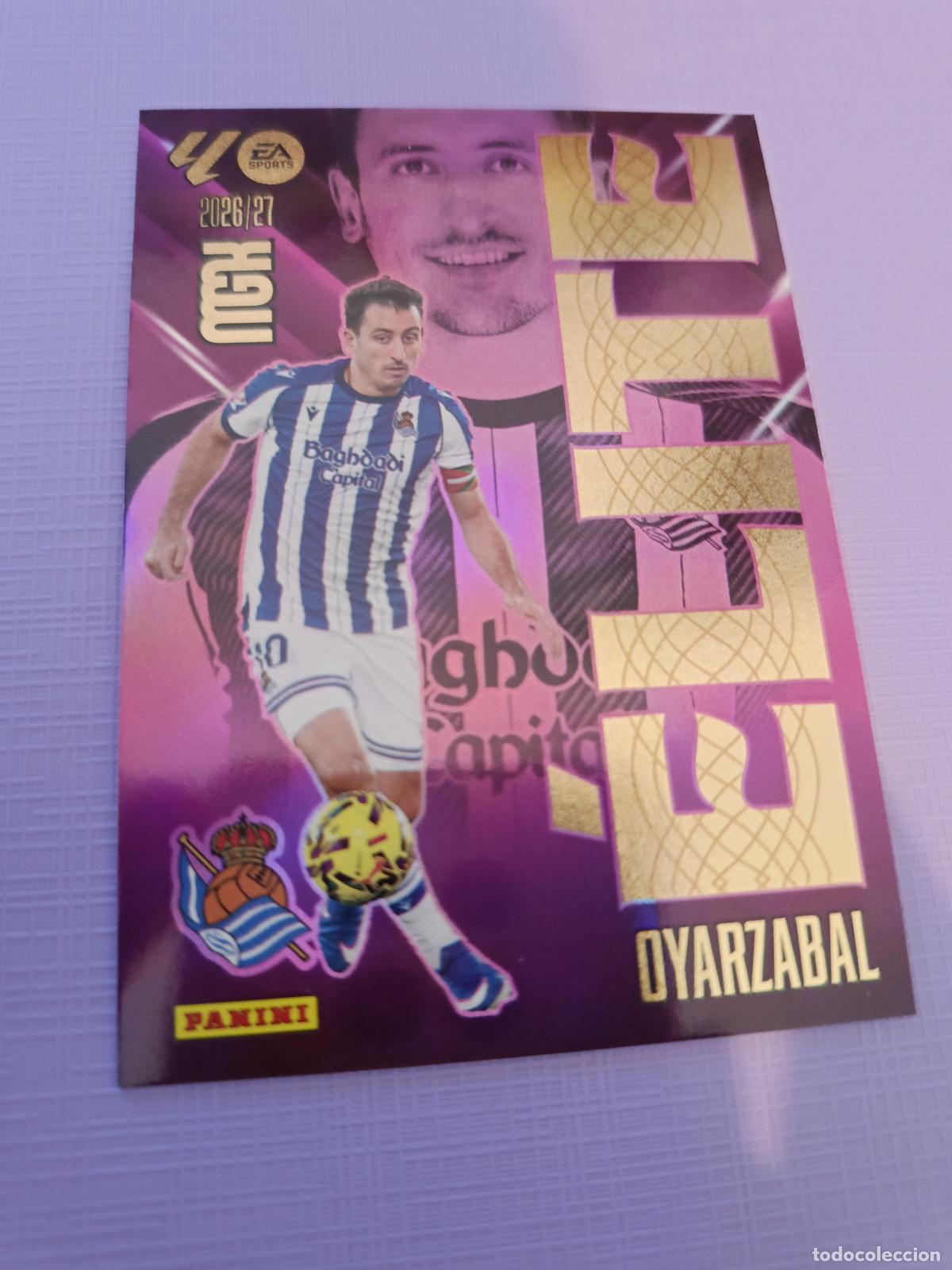 Cromos de f&uacute;tbol: MEGACRACKS 2026 2027 MGK 26 27 NUEVO - ELITE N&ordm; 13 OYARZABAL