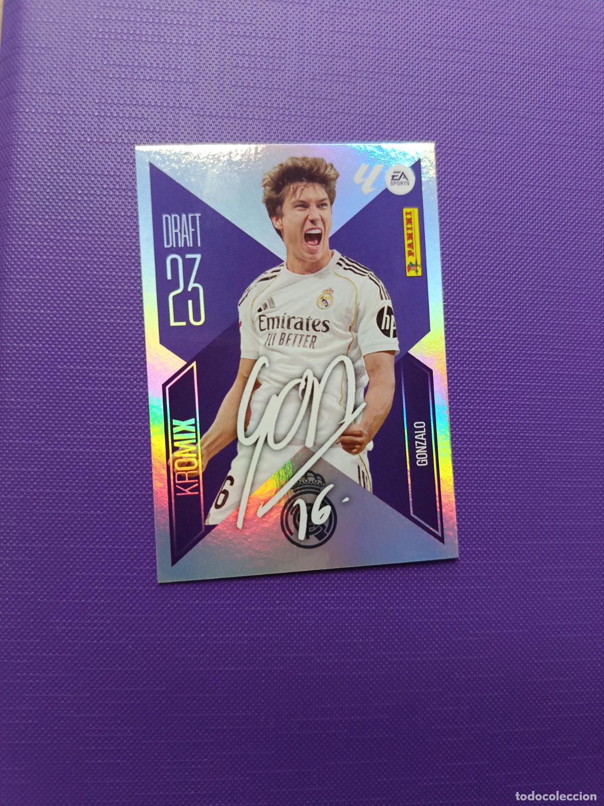 Cromos de f&uacute;tbol: LIGA ESTE 2026 2027 26 27 - DRAFT KROMIX REAL MADRID N&ordm; K9 GONZALO