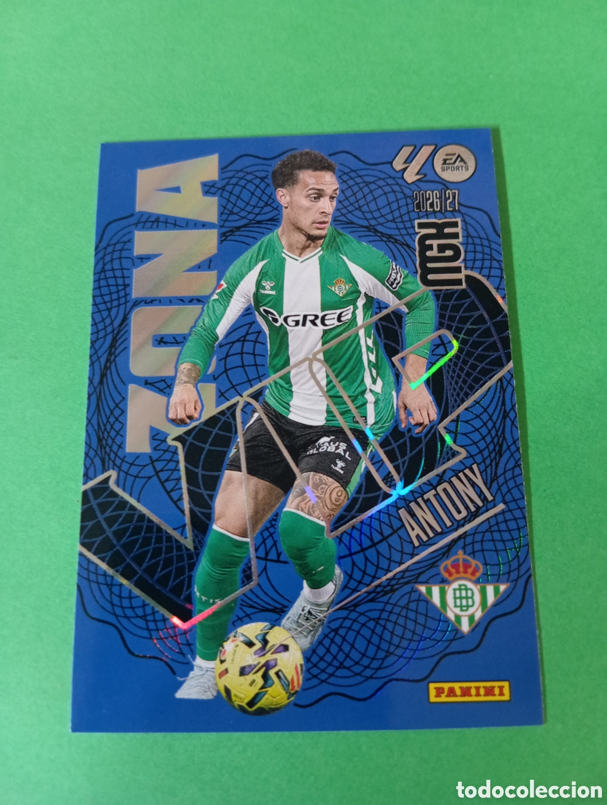 Cromos de f&uacute;tbol: Antony Betis ZONA VIP n&deg;388 / PANINI MEGACRACKS 2026/2027
