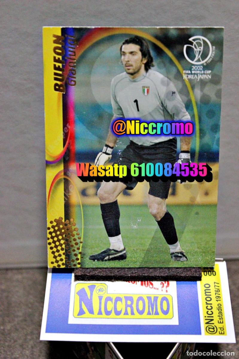 Cromos de Futebol: buffon italia n&ordm; 68 korea japon 2002 mundial world cup trading card japan panini niccromo