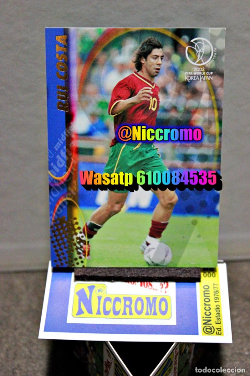 Cromos de f&uacute;tbol: rui costa portugal n&ordm; 93 korea japon 2002 mundial world cup trading card japan panini niccromo