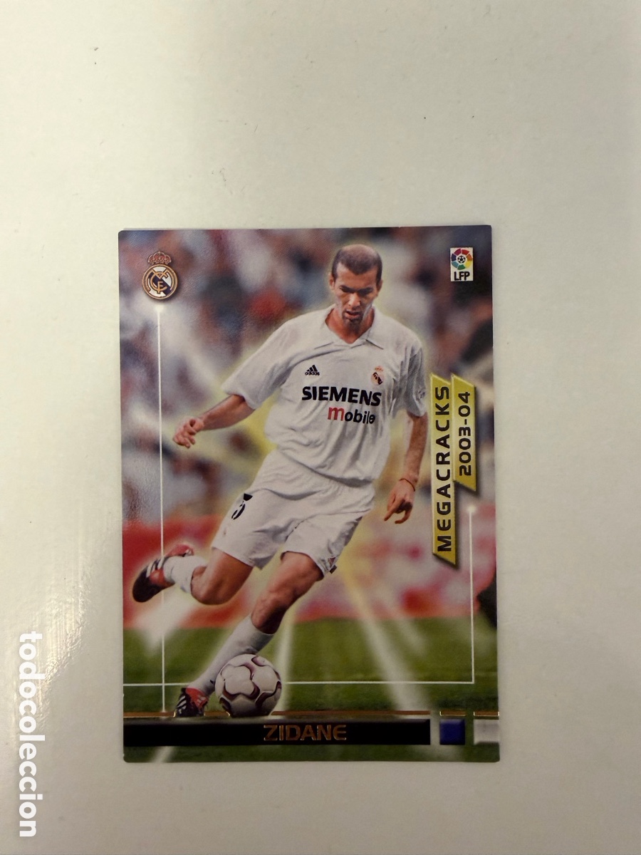 Cromos de Futebol: Cromo Zidane 2003-04