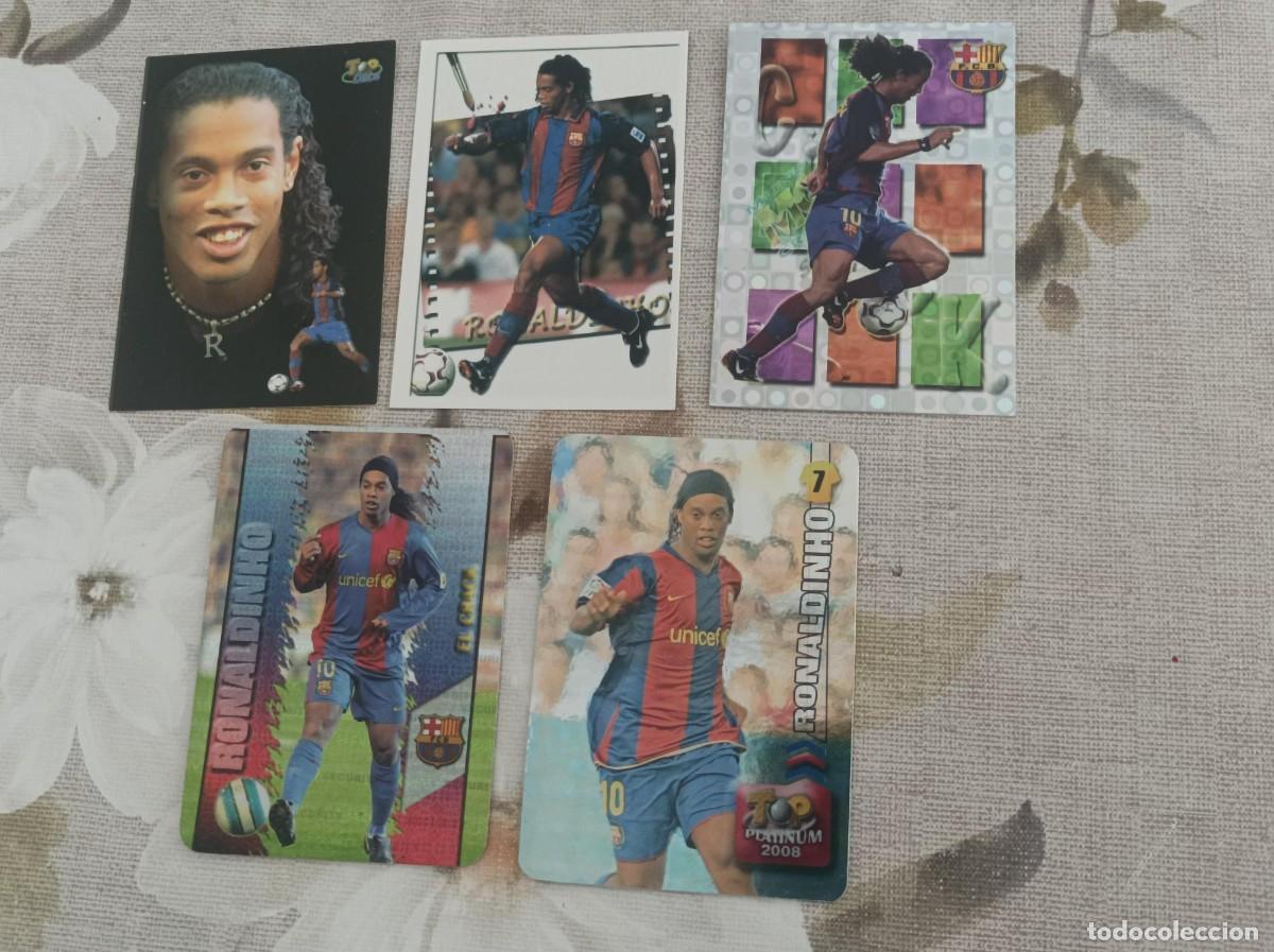 Fu&szlig;ball-Sticker: Cromos de futbol Ronaldinho
